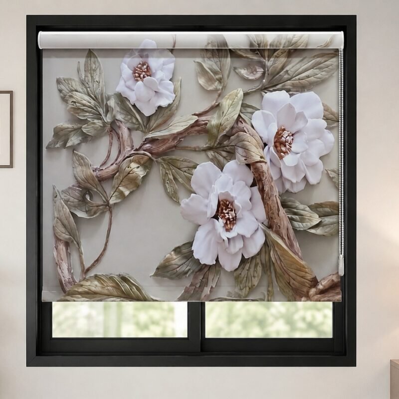 ANTIQUE ROLLER BLIND